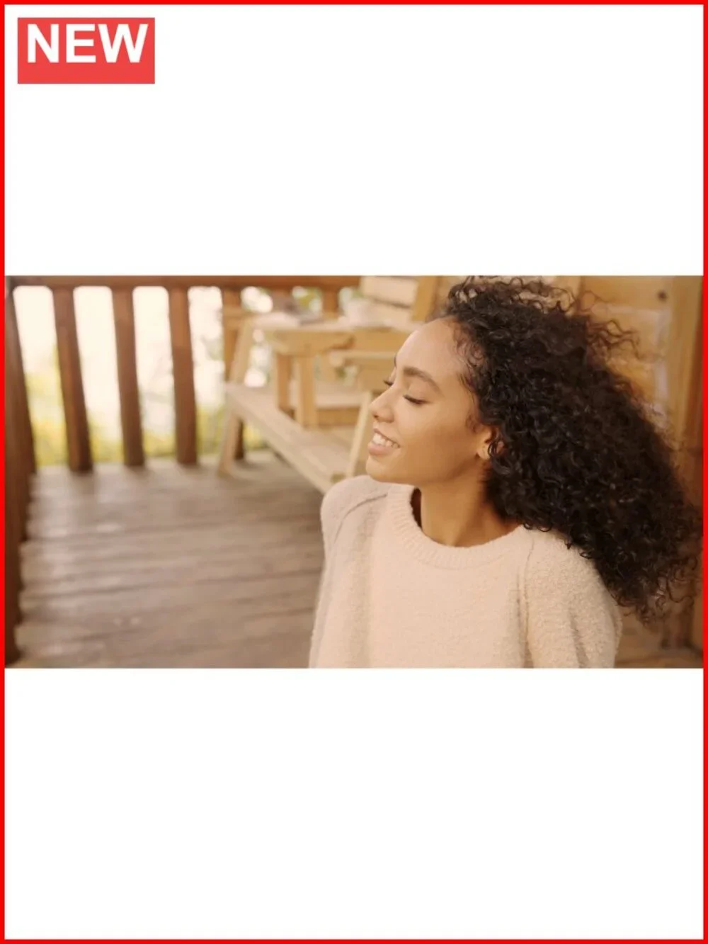 Womens Oversized Fuzzy Sweater Crew Neck Long Sleeve